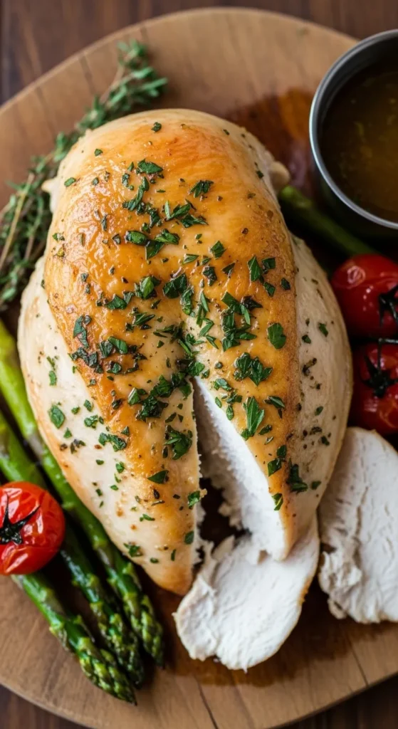 Baked Split Chicken Breast