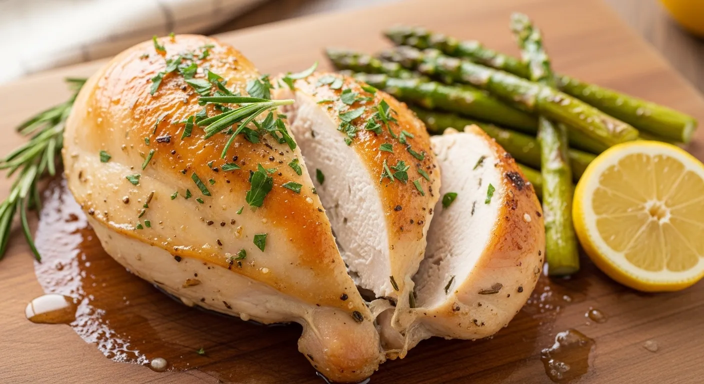 Baked Split Chicken Breast