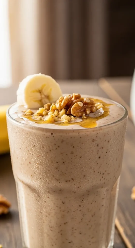 Banana Nut Protein Smoothie Recipe
