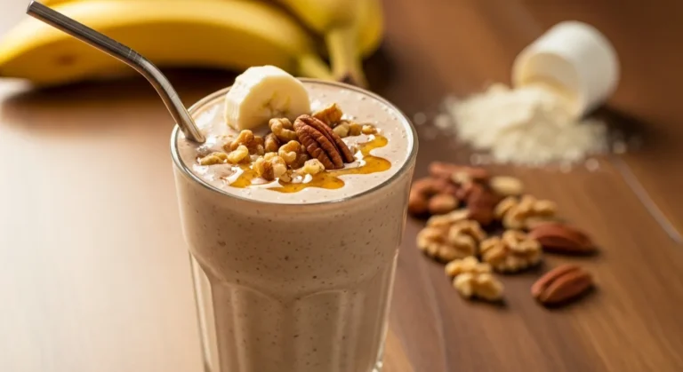 Banana Nut Protein Smoothie Recipe
