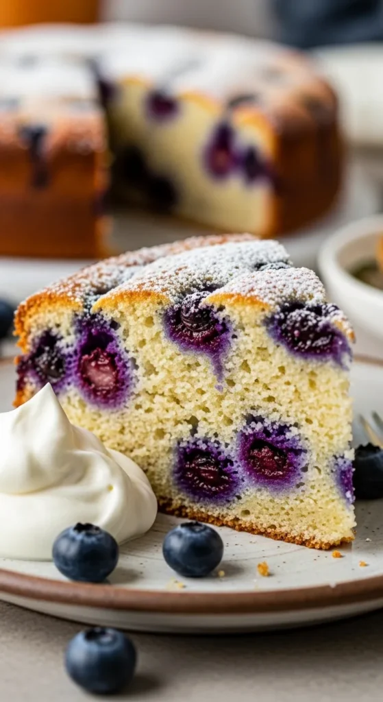 Blueberry Buttermilk Cake
