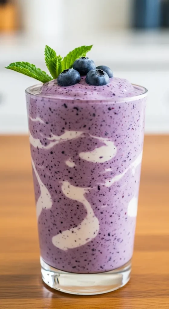 Blueberry Greek Yogurt Protein Shake