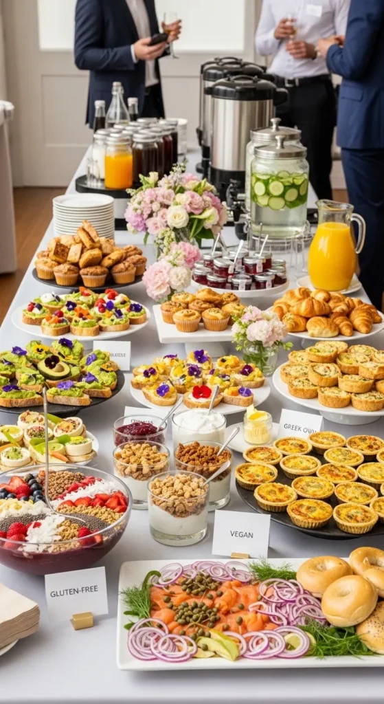 Brunch Catering Ideas for Showers & Meetings Recipe