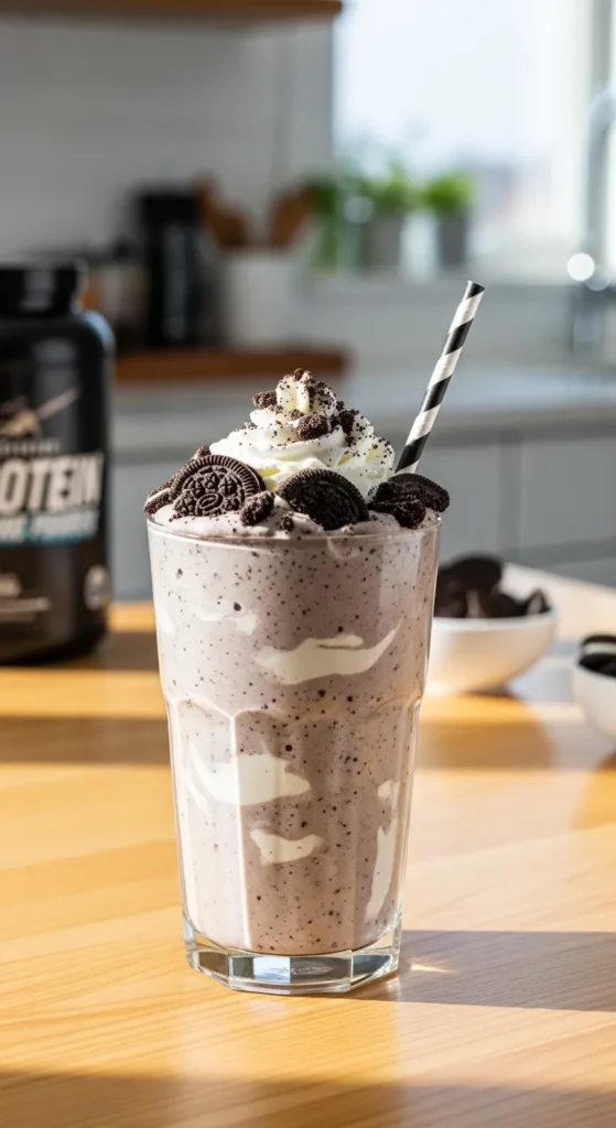 Cookies and Cream Protein Smoothie