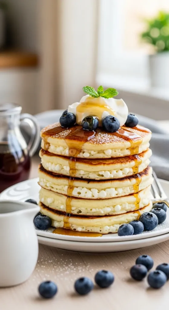 Cottage Cheese Pancakes - Tender, Protein-Packed Breakfast