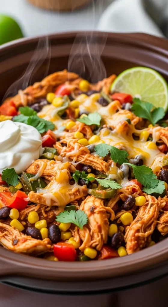 Crockpot Fiesta Chicken Recipe
