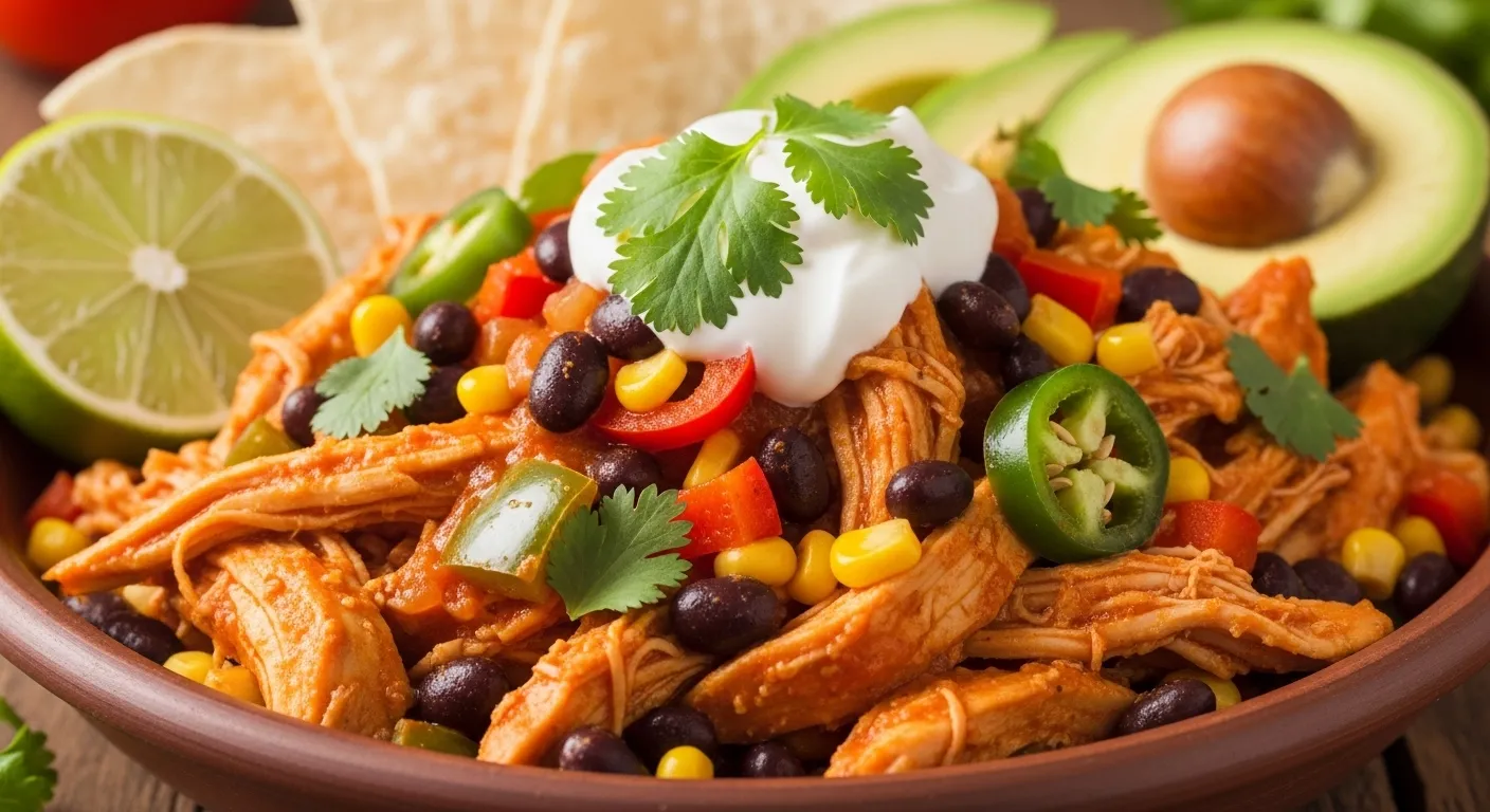 Crockpot Fiesta Chicken Recipe