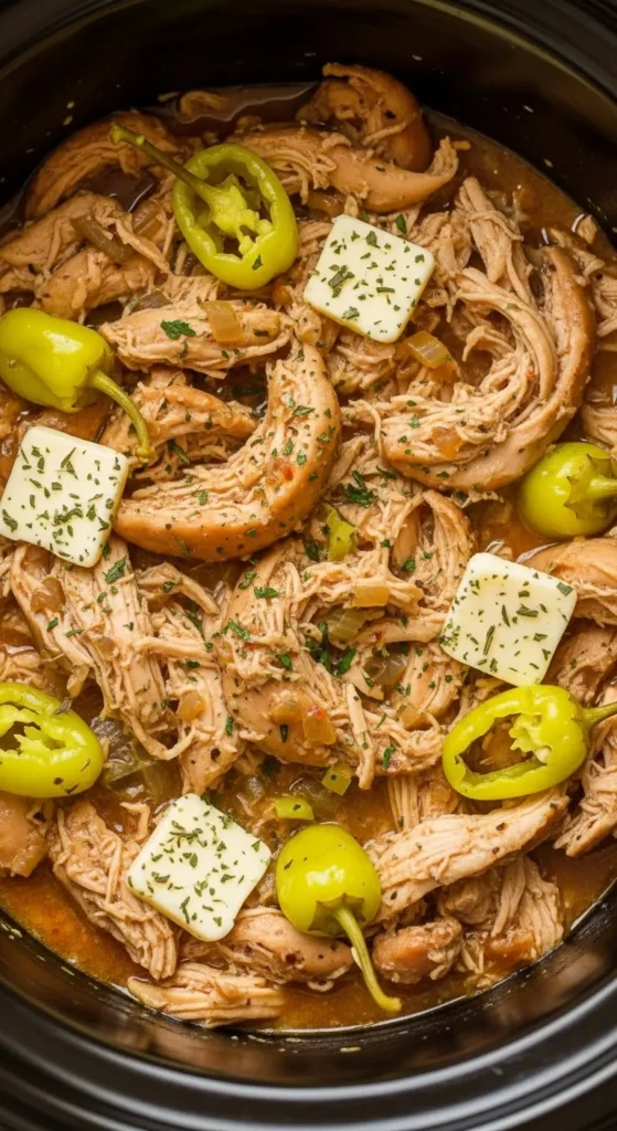 Crockpot Mississippi Chicken Recipe