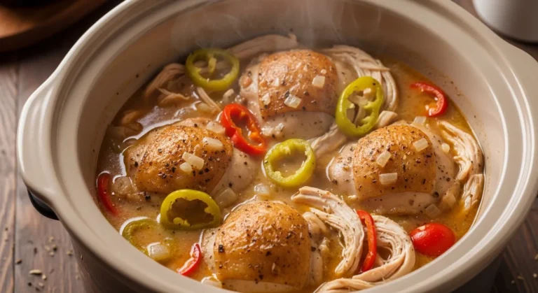 Crockpot Mississippi Chicken Recipe