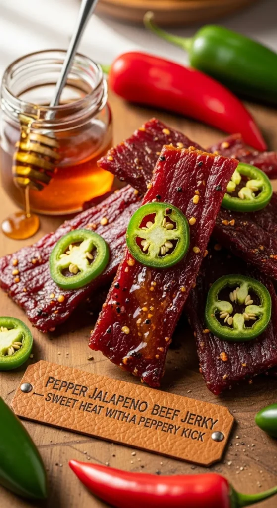Dr Pepper Jalapeno Beef Jerky - Sweet Heat With a Peppery Kick