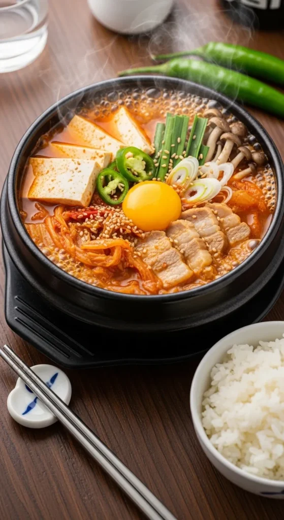 Easy Kimchi Jjigae Recipe (Spicy Korean Kimchi Soup)