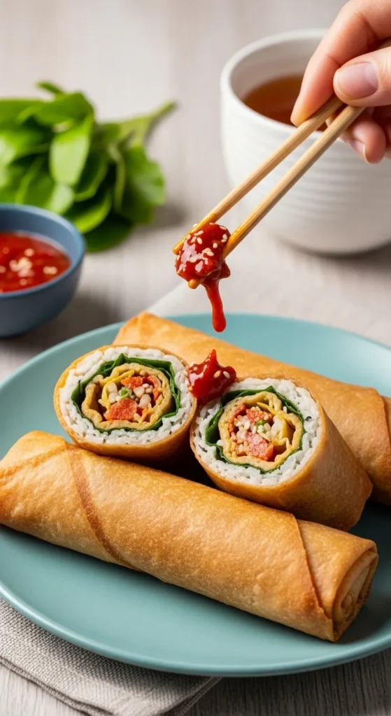 Easy Korean Egg Roll