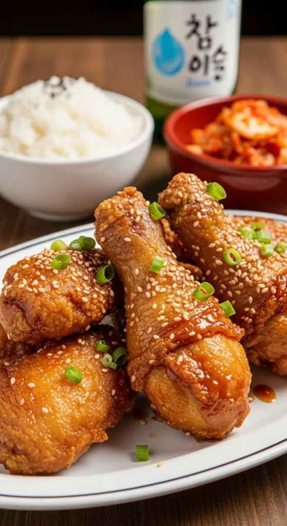 Easy Soy Garlic Korean Fried Chicken Recipe