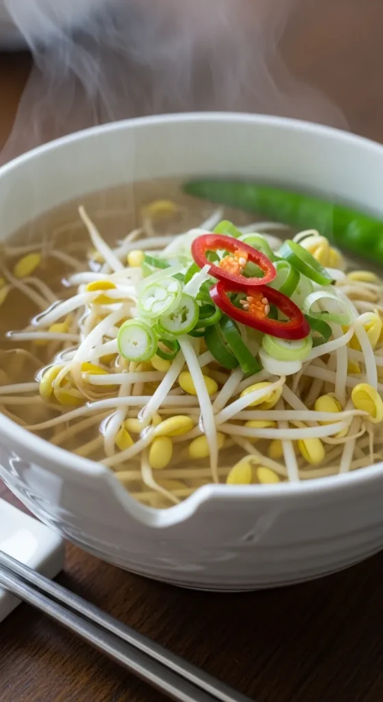 Light and Refreshing Kongnamul Guk Recipe