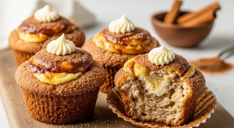 Luscious Cinnamon Cream Cheese Muffins Recipe