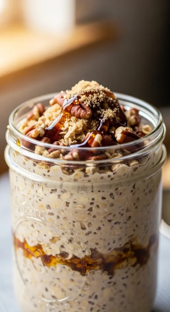 Maple Brown Sugar Overnight Oats Pure Morning Bliss