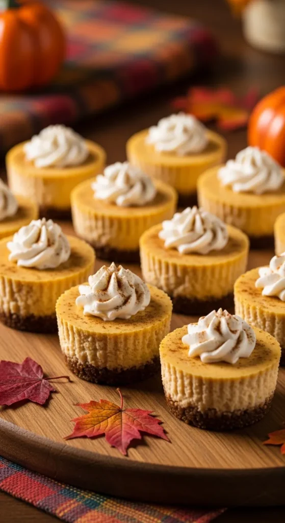 Mini Pumpkin Cheesecake Recipe