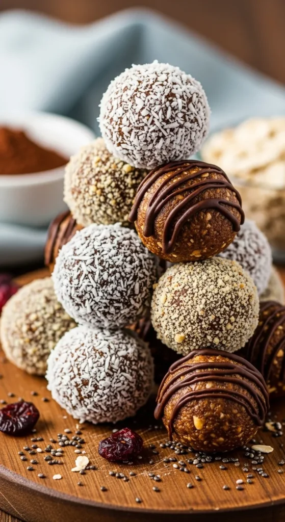 No Bake Protein Balls