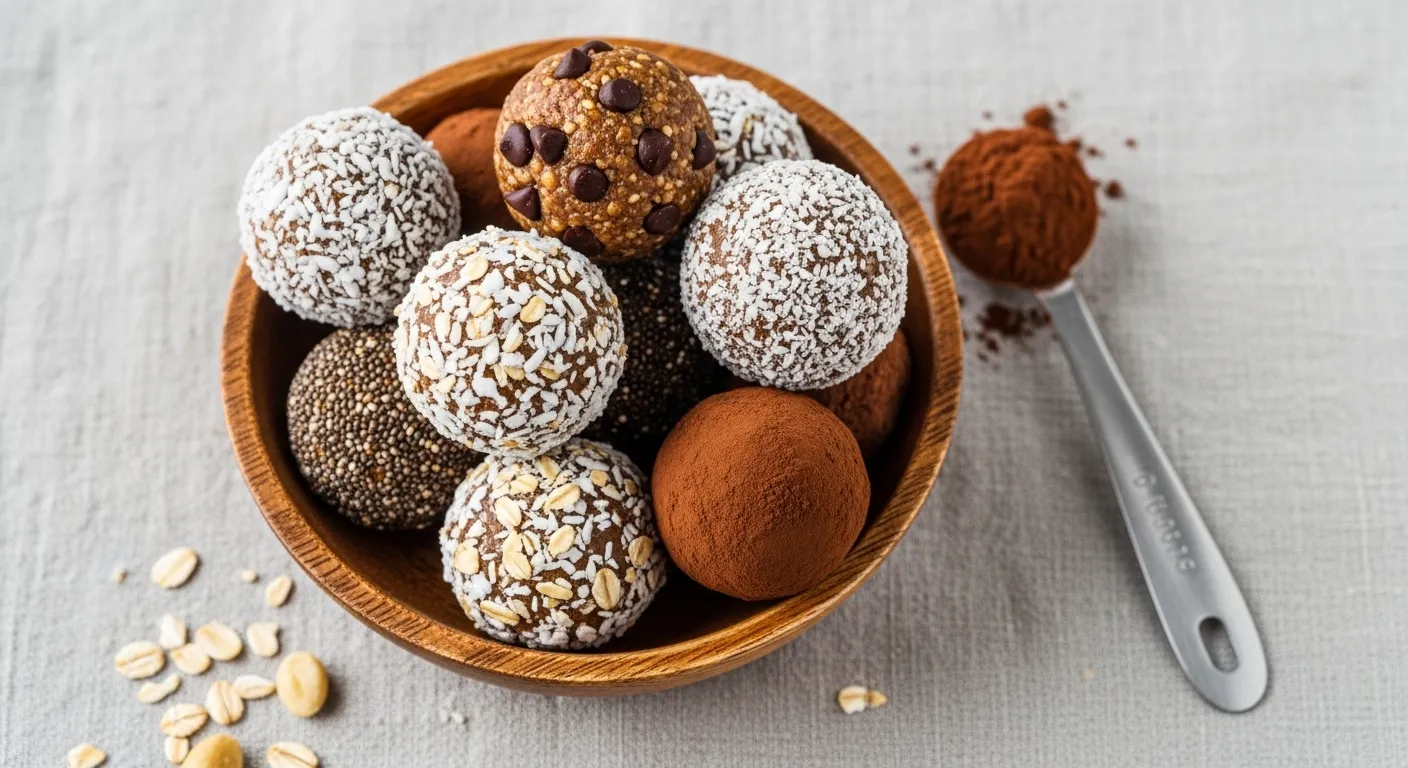 No Bake Protein Balls Recipe
