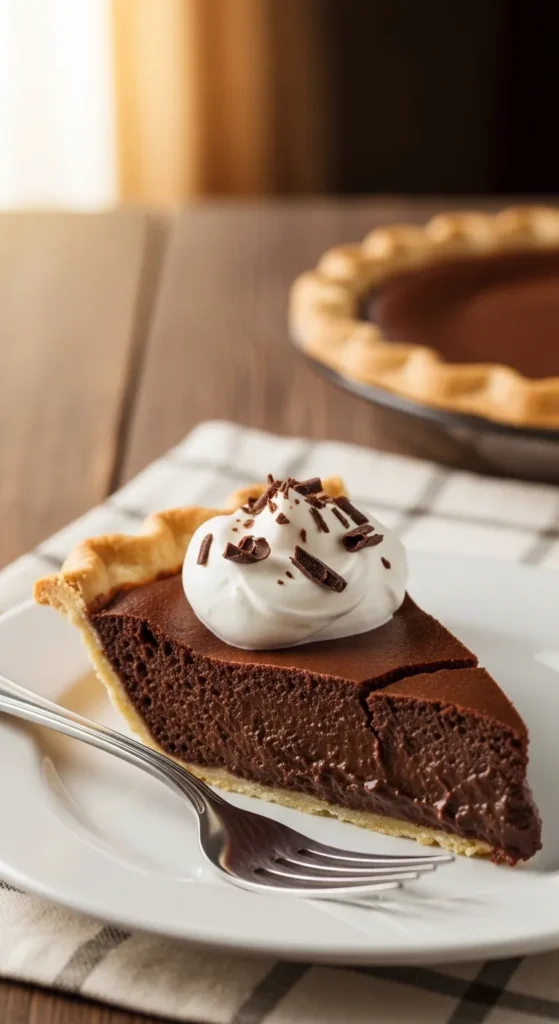 Old Fashioned Chocolate Pie