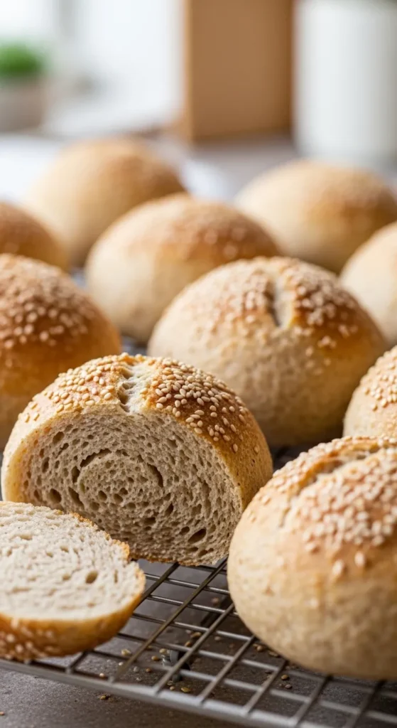 Psyllium Husk Keto Rolls