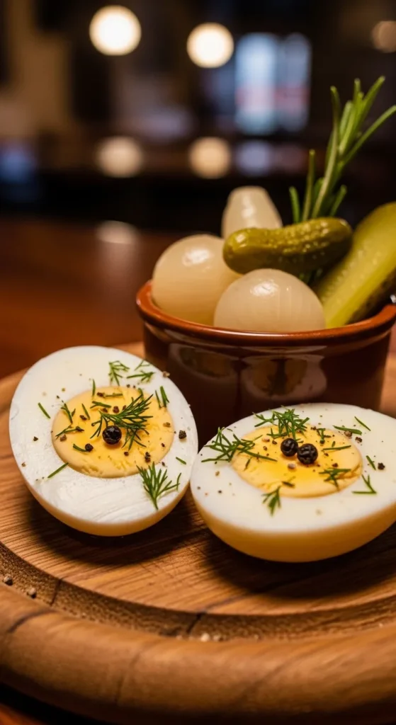 Pub Style Pickled Eggs Recipe