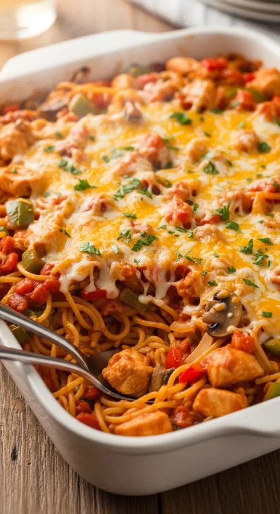 Ultimate Chicken Spaghetti