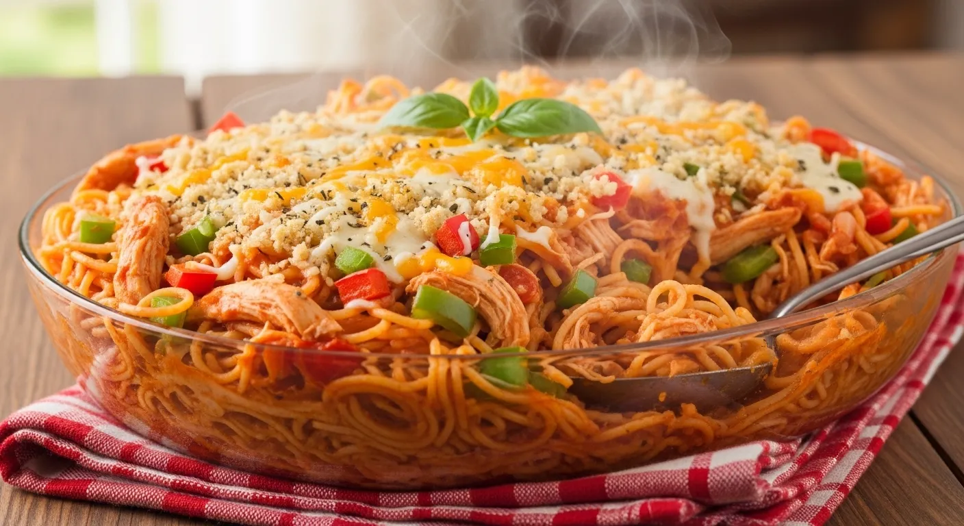 Ultimate Chicken Spaghetti