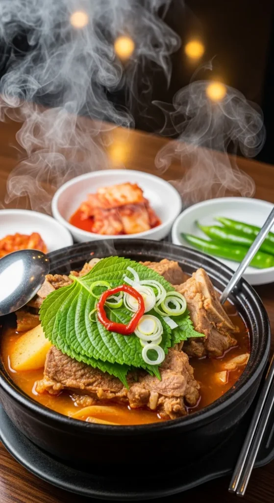 Warm and Comforting Korean Gamjatang Recipe