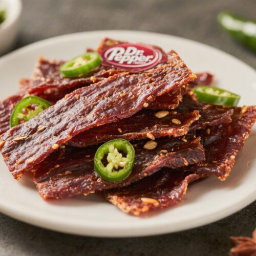 Dr Pepper Jalapeno Beef Jerky - Sweet Heat With a Peppery Kick