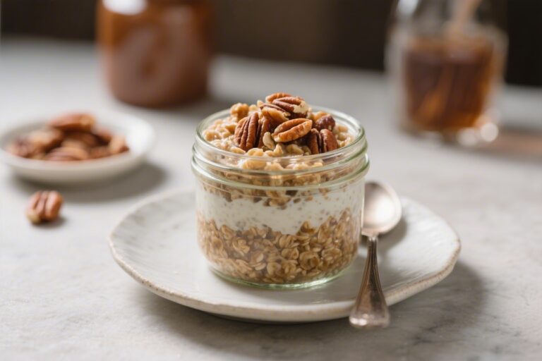 Maple Brown Sugar Overnight Oats Recipe