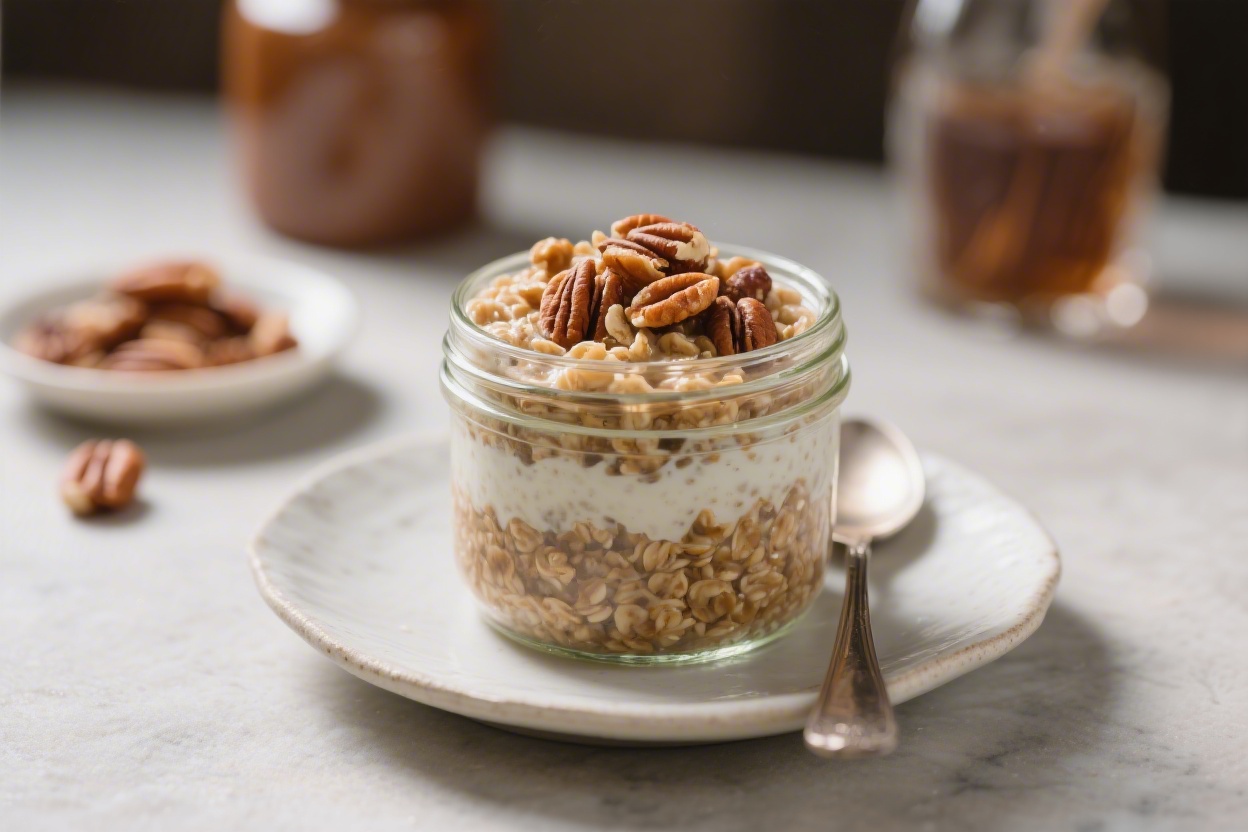 Maple Brown Sugar Overnight Oats Recipe