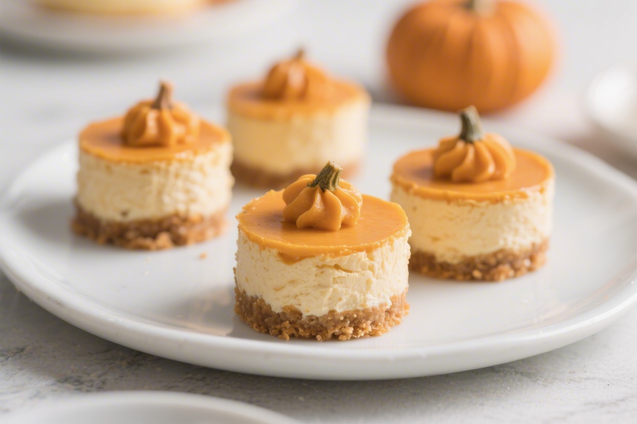 Mini Pumpkin Cheesecake Recipe