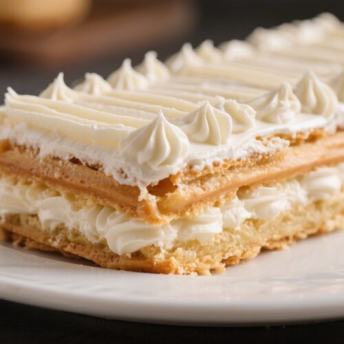 No Bake Eclair Cake