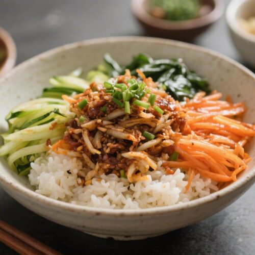 Easy Korean Bibimbap