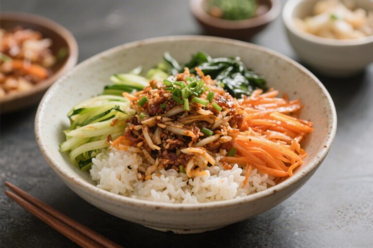 Easy Korean Bibimbap