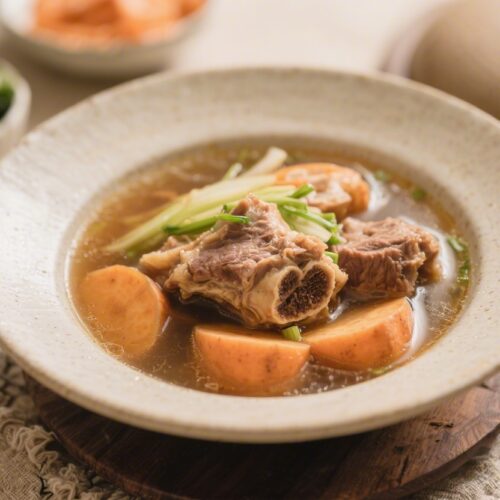 Warm and Comforting Korean Gamjatang Recipe