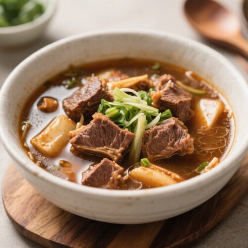 Hearty Korean Galbitang Made Simple Recipe