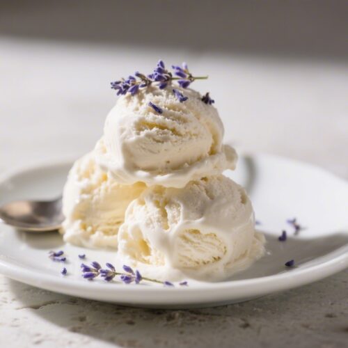 Honey Lavender Ice Cream Recipe