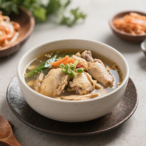 Simple Korean Dak Gomtang Recipe