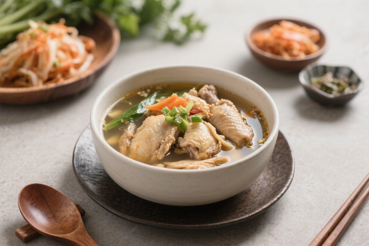 Simple Korean Dak Gomtang Recipe