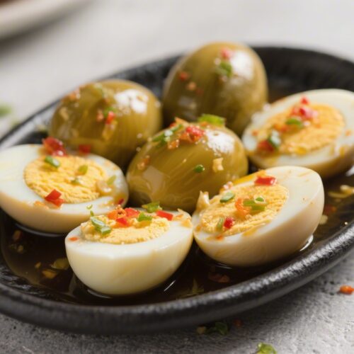 Pub Style Pickled Eggs Recipe