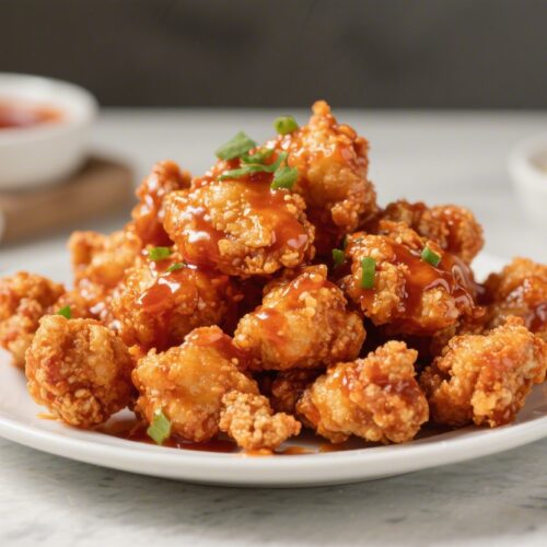 Quick Korean Popcorn Chicken Recipe