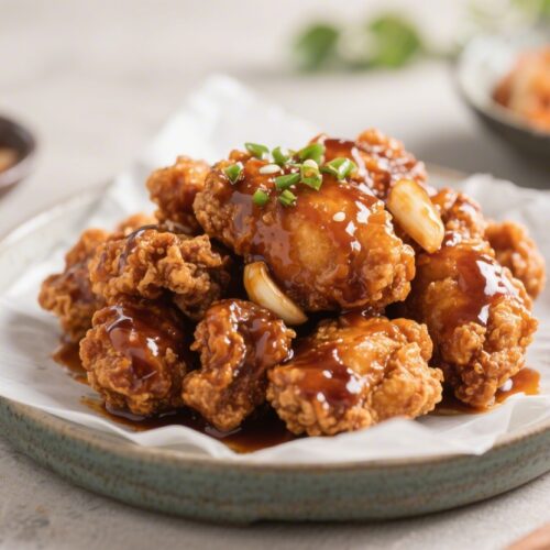 Easy Soy Garlic Korean Fried Chicken Recipe
