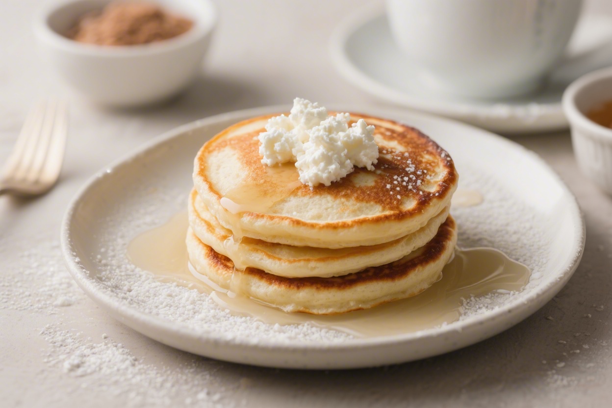 Cottage Cheese Pancakes - Tender, Protein-Packed Breakfast