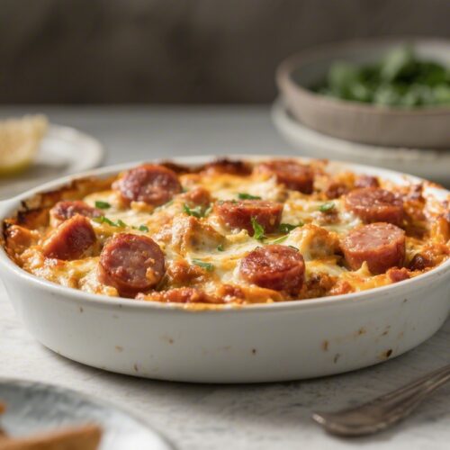 Keto Sausage Casserole