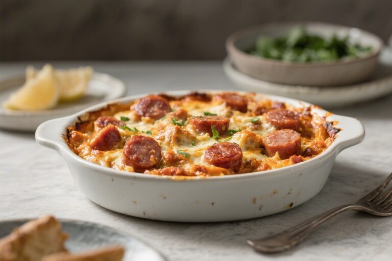 Keto Sausage Casserole