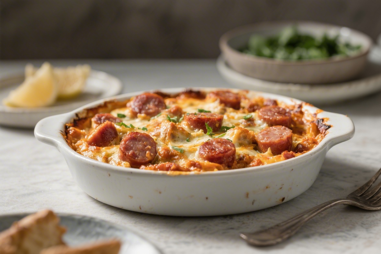 Keto Sausage Casserole