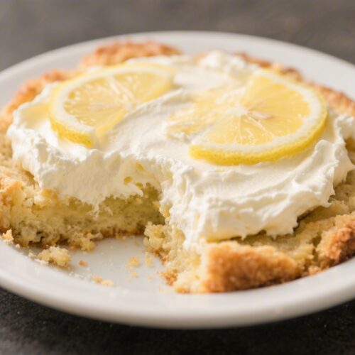 Cream Cheese Lemon Dump Cake
