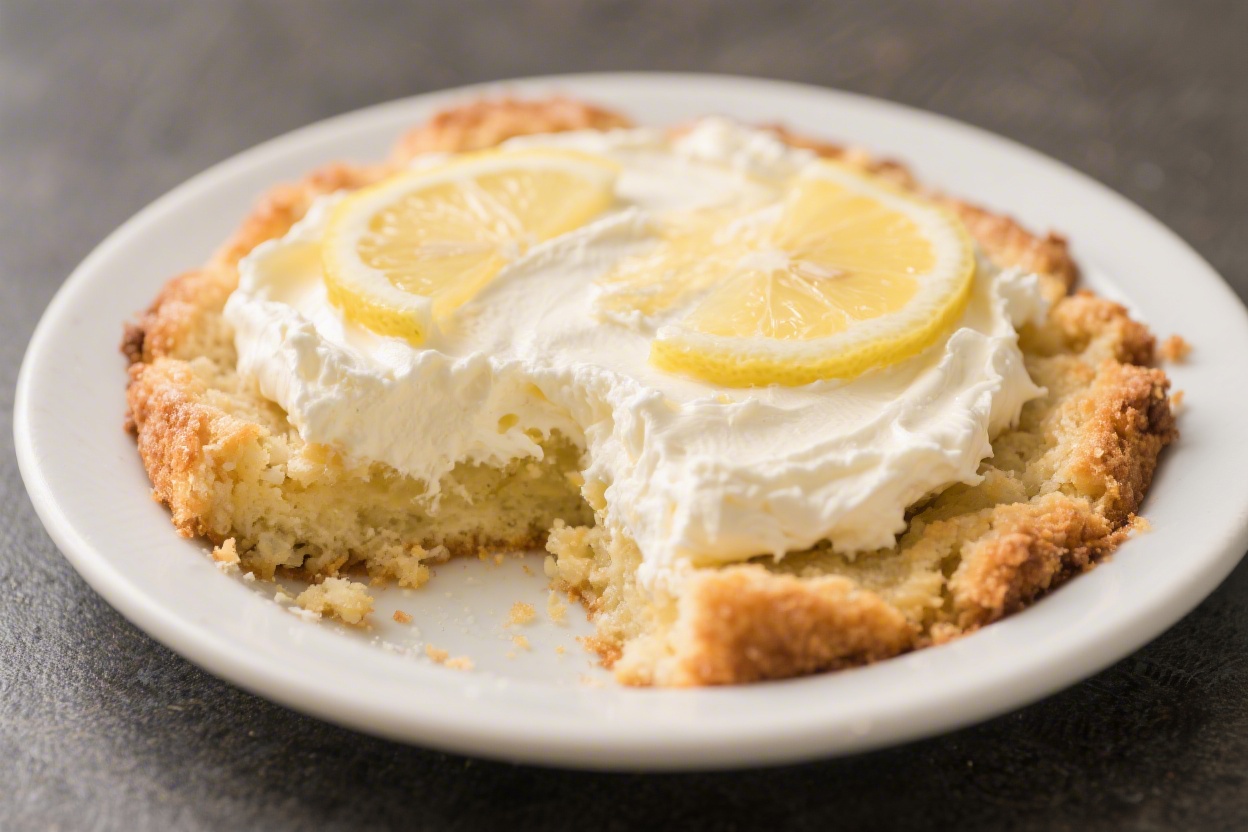 Cream Cheese Lemon Dump Cake